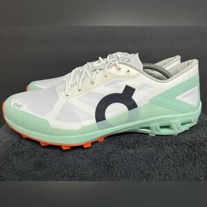 On Running Cloudventure Peak 3 White Glacier Green Rare Sample Mens New SIZE 13
